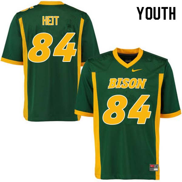 Youth #84 Trevor Heit North Dakota State Bison College Football Jerseys Sale-Green - Click Image to Close